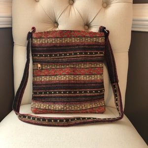 Bohemian style crossbody bag